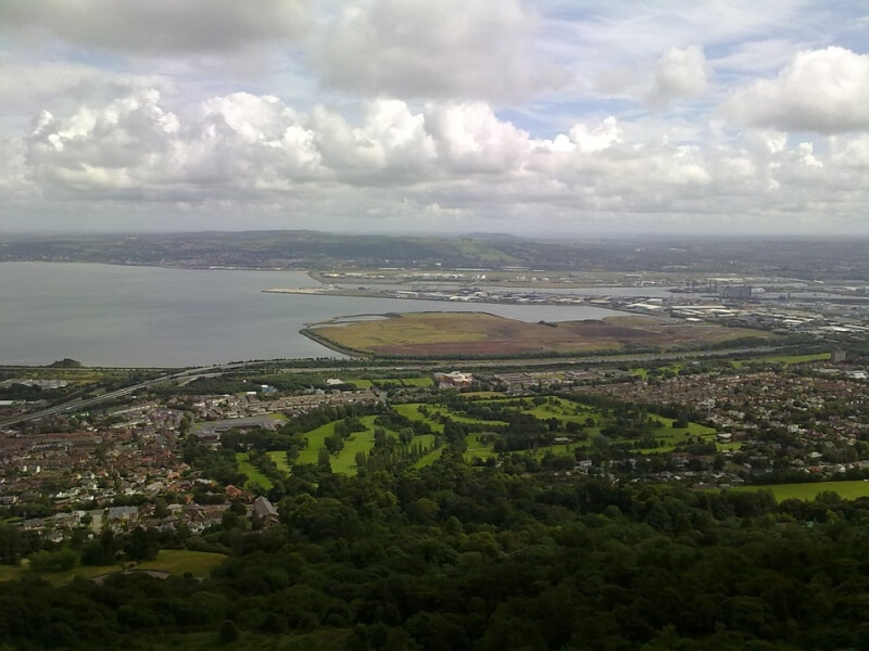 Belfast from above